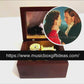 Personalized Musical The Phantom of the Opera All I Ask of You 18-Note Music Box Gift (Wooden Clockwork)