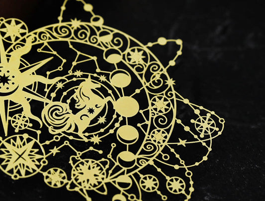 Filigree Metal Bookmark Unicorn in the Universe Gift for Book Lovers (free shipping!) - Music Box Gift Ideas