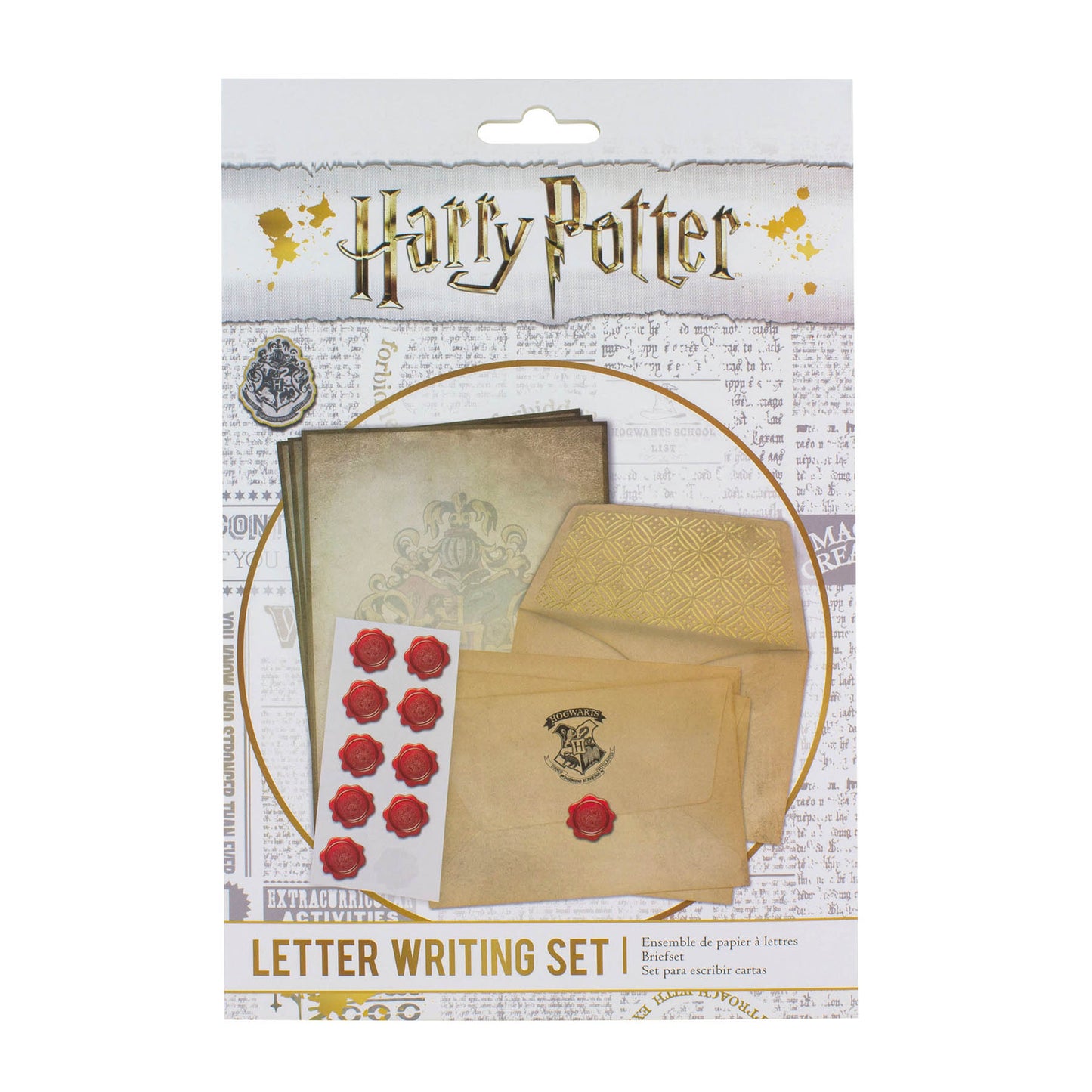 Harry Potter Stationery Gift Hogwarts Letter Writing Set - Music Box Gift Ideas