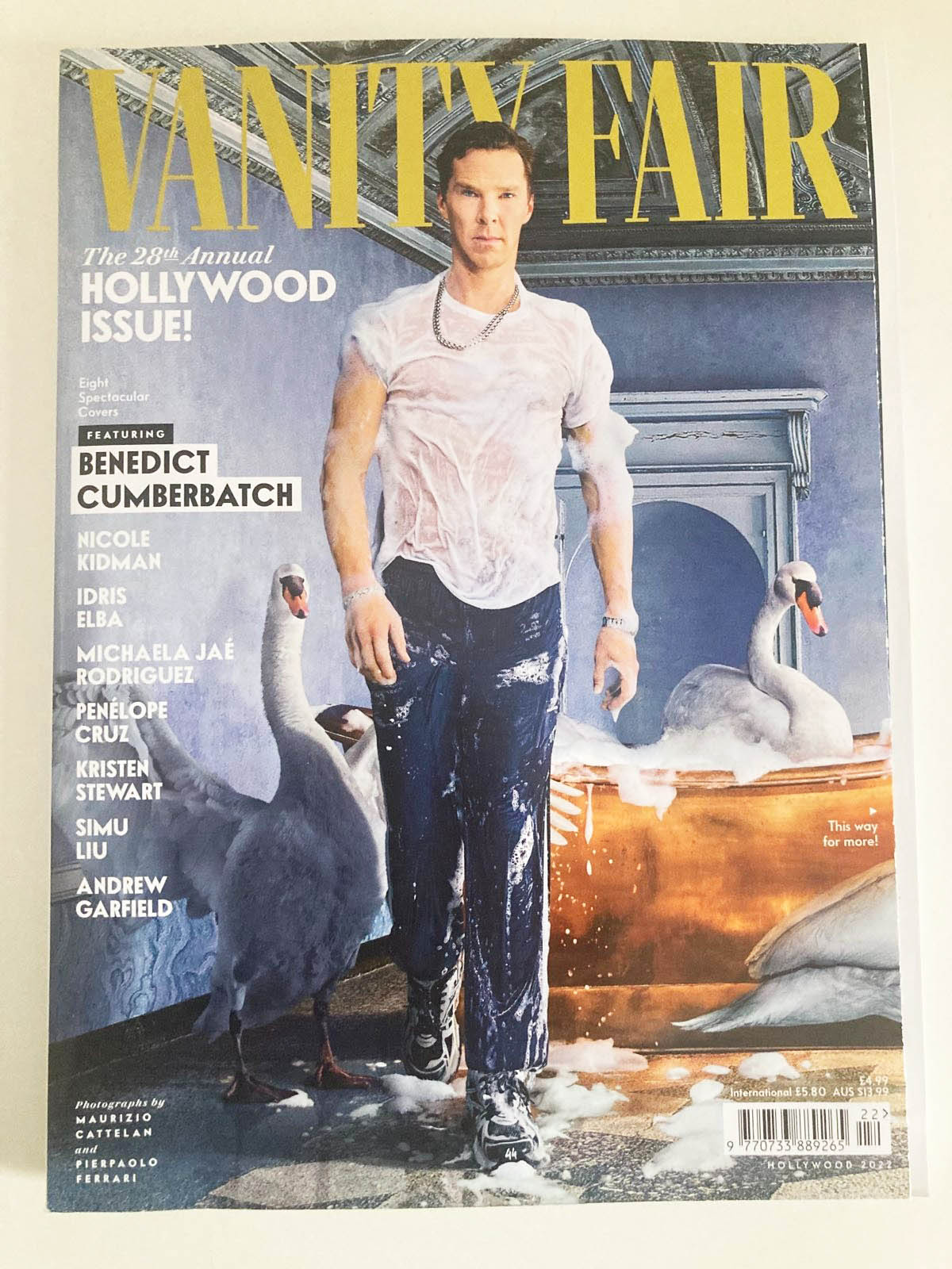 Benedict Cumberbatch The 28th Annual Hollywood Issue Vanity Fair