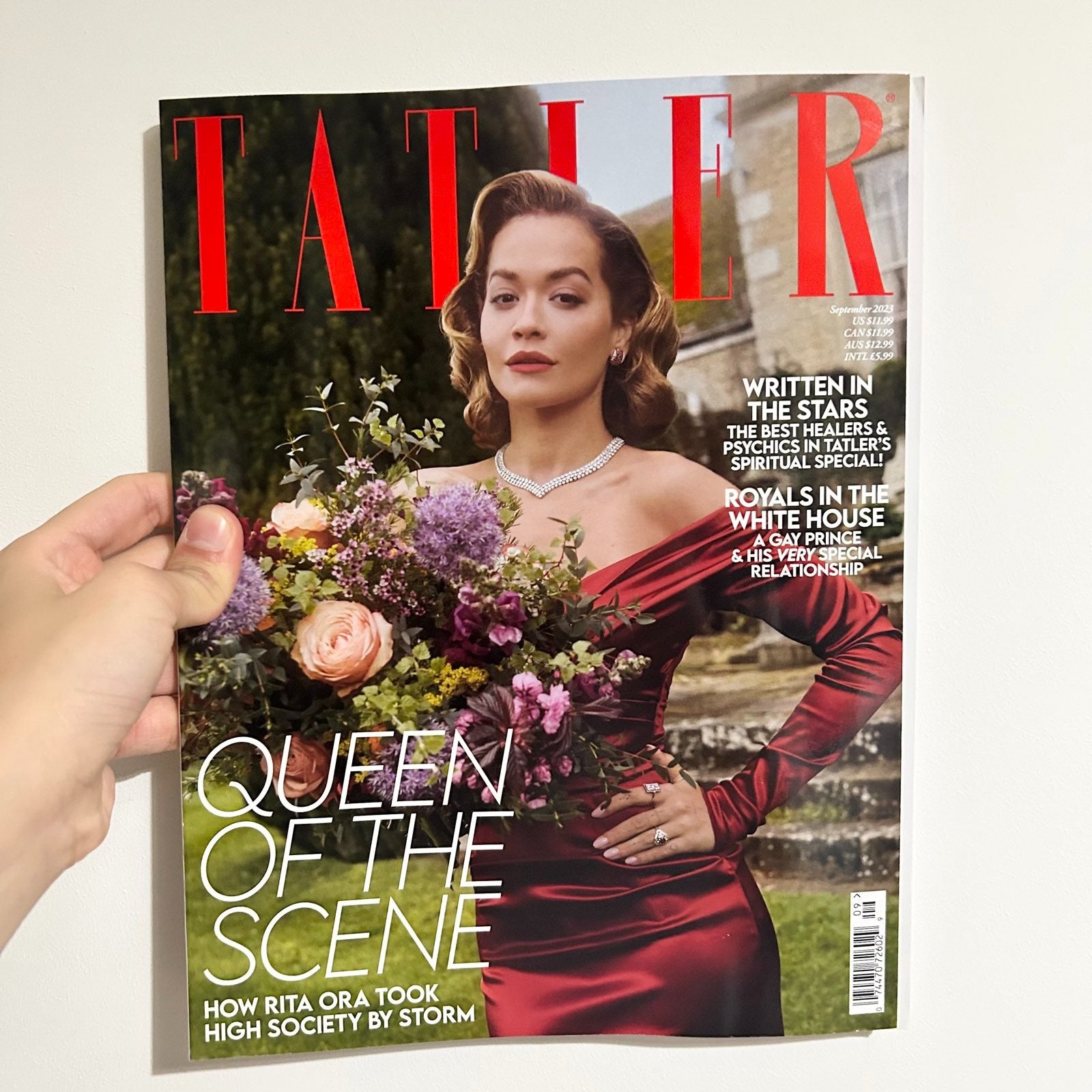 Rita Ora September 2023 Tatler Magazine Queen of the Scene – Music Box ...