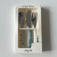 Zara Kids Home The Little Prince 3 Pieces Cutlery Gift for Babies Toddlers 36M+