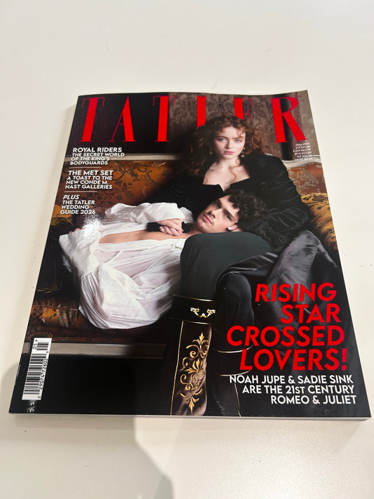 BRAND NEW Tatler Magazine UK May 2026 - Sadie Sink • Noah Jupe • Wedding Guide
