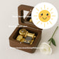 You Are My Sunshine Sankyo 18-note Windup Music Box Gift for Girls / Children - Music Box Gift Ideas