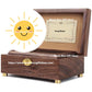 Personalized You Are My Sunshine 30-Note Wind-Up Music Box Gift (Wooden) - Music Box Gift Ideas