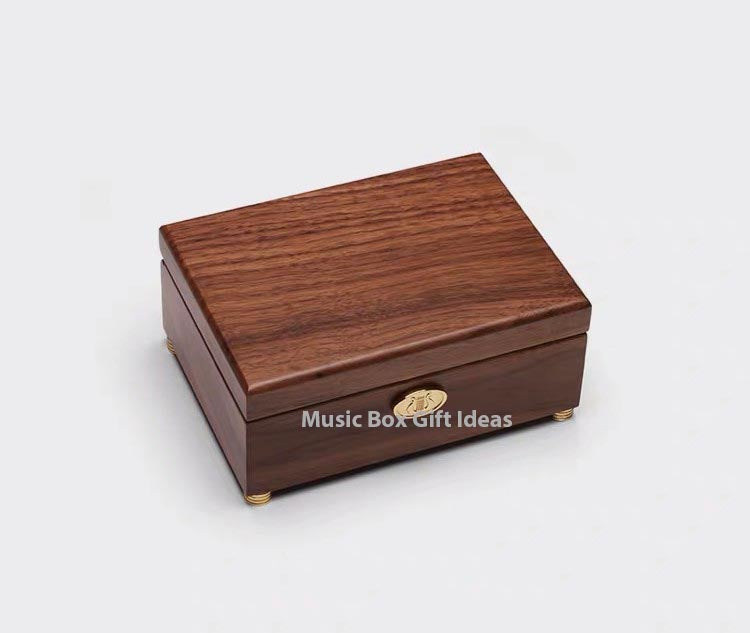 Personalized Twilight Breaking Dawn Soundtrack Turning Page 30-Note Wind-Up Music Box Gift (Wooden) - Music Box Gift Ideas