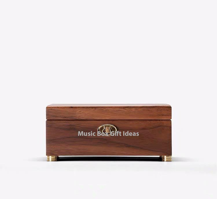 Personalized Princess Mononoke Legend of Ashitaka from Studio Ghibli 30-Note Wind-Up Music Box Gift (Wooden) - Music Box Gift Ideas