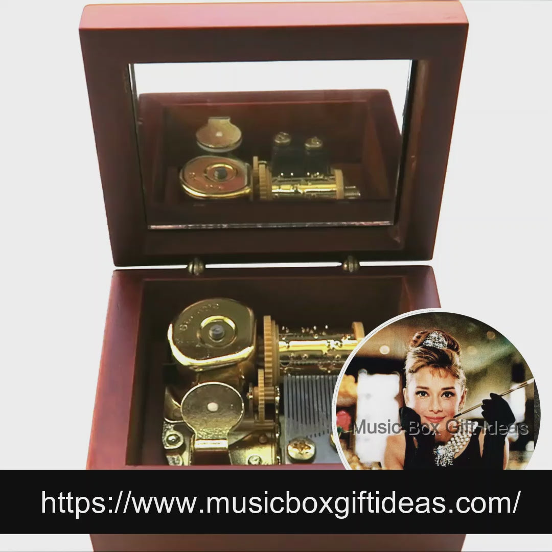 Breakfast at Tiffany's Soundtrack Moon River Sankyo Jewelry Windup