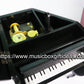 Musical The Phantom of the Opera Music of the Night 18-Note Music Box Gift (Black Piano Music Jewelry Box) - Music Box Gift Ideas