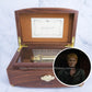 Game of Thrones Merchandise Light of The Seven 30-Note Wind-Up Music Box Gift (Wooden) - Music Box Gift Ideas