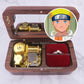 Naruto Soundtrack Hotaru No Hikari Sankyo 18-Note Jewelry Music Box Gift (Wooden Clockwork) - Music Box Gift Ideas