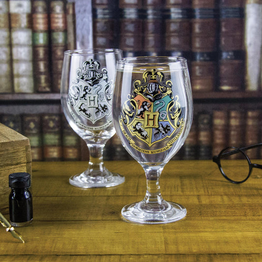 Harry Potter Gift Hogwarts Colour Change Water Wine Glass - Music Box Gift Ideas