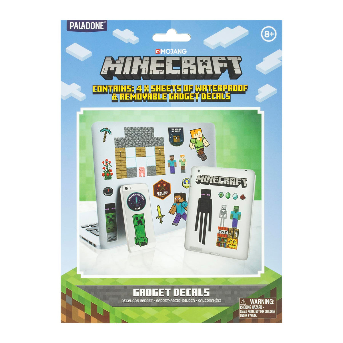 Minecraft Sticker Box Minecraft Gift Laptop iPad Gadget Decals Sticker Skin – Music Box Gift ...