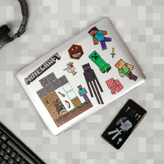 Minecraft Gift Laptop iPad Gadget Decals Sticker Skin - Music Box Gift Ideas