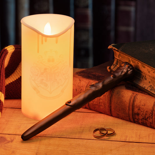 Harry Potter Gift Candle Light with Wand Remote Control Bedside Lamp - Music Box Gift Ideas