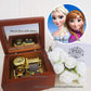 Disney Frozen Soundtrack Let it Go 18-Note Music Box Gift (Wooden Clockwork) - Music Box Gift Ideas