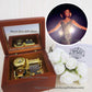 Whitney Houston I Will Always Love You Sankyo 18-note Wooden Windup Music Box - Music Box Gift Ideas